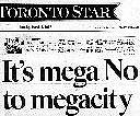 It's mega No to megacity