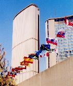 IOC flags at City Hall